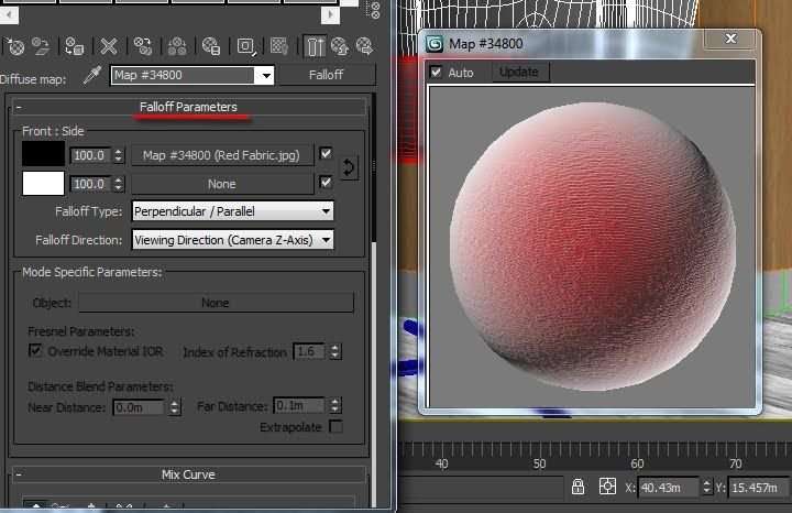 Corona 3ds Max материал велюра