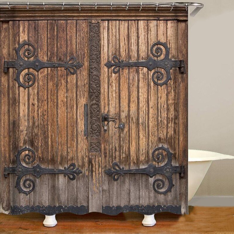 Деревянные ворота 19 века