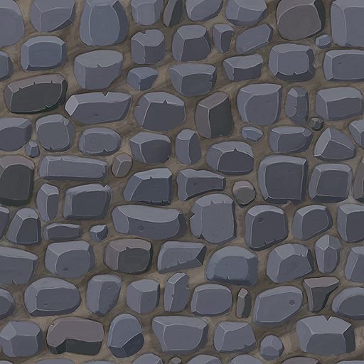 Пиксельный каменный пол