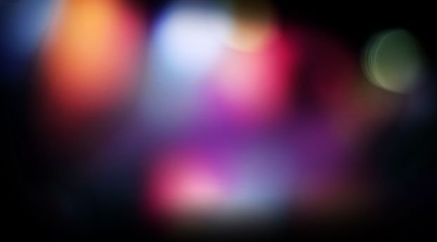 Цветные блики