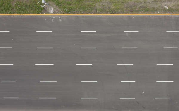 Асфальт с разметкой