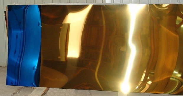 Латунь нитрид Титан цвет