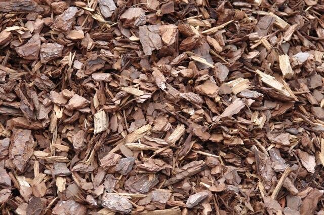 Кора щепа мульча