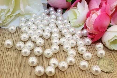 Бусины жемчужные 500гр