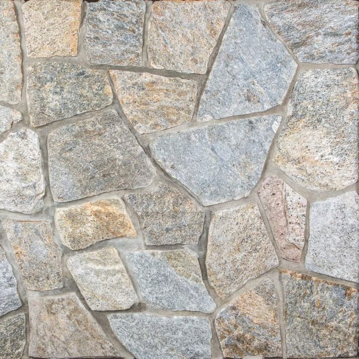 Плитняк серый галтованный