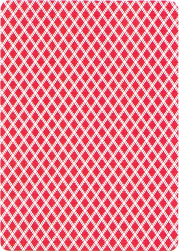 Обратная сторона карты игральной