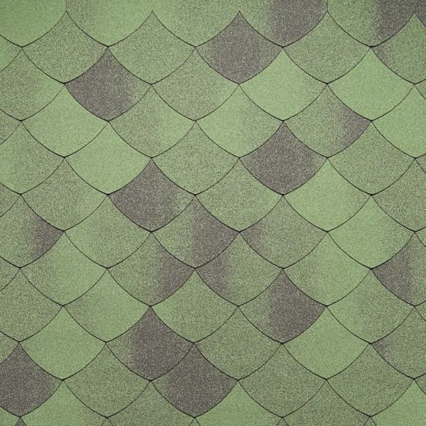 Зеленая черепица Тегола