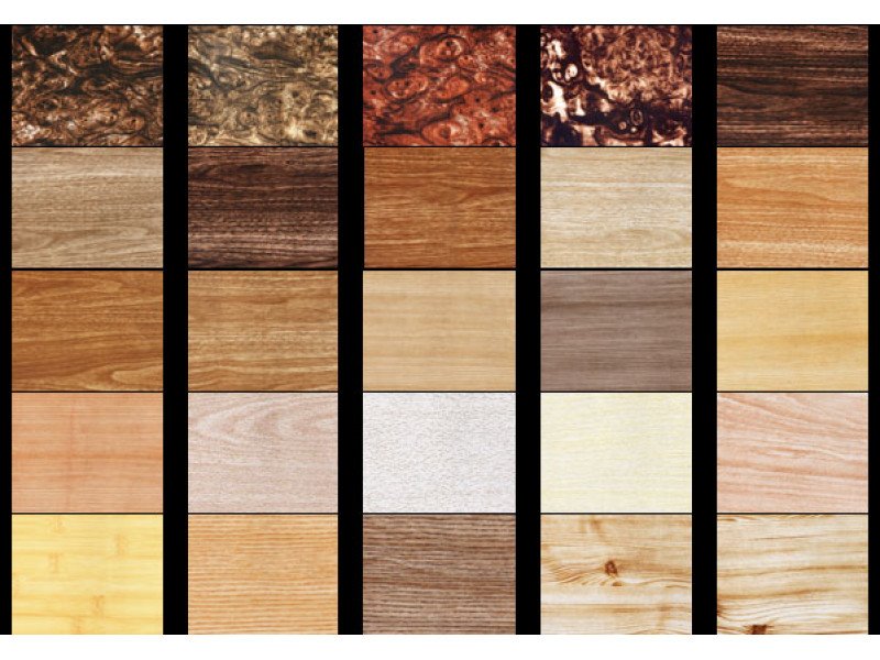 Цвета пород дерева