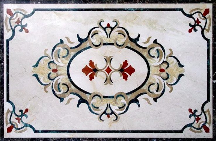 Панно напольное