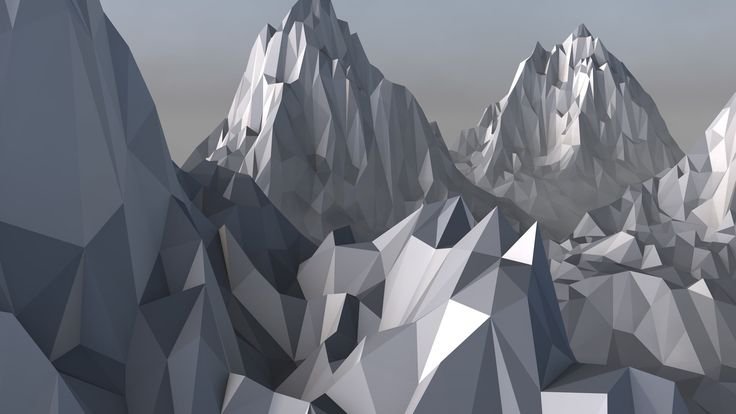 Полигональная Low Poly