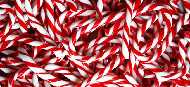 Новогодний леденец