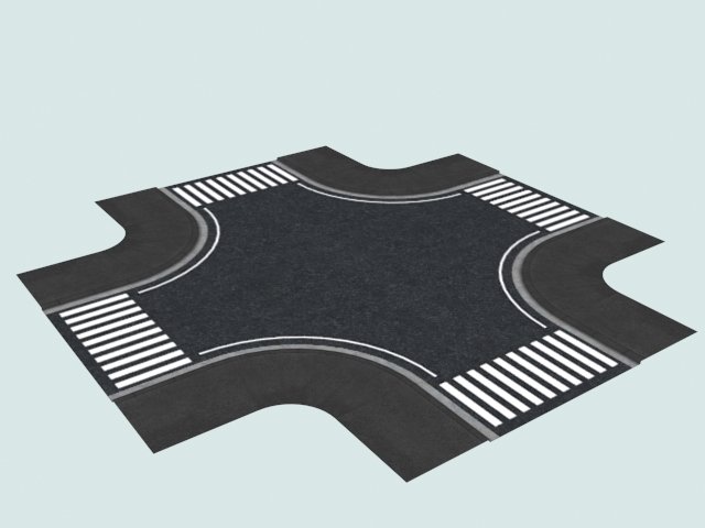 Перекресток текстура