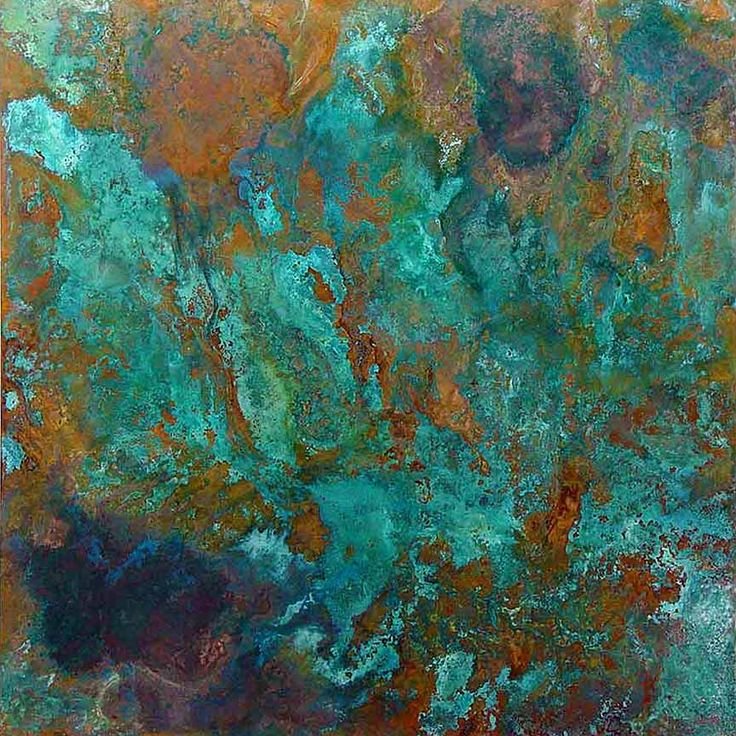 Патина "окисленная медь" Fractal