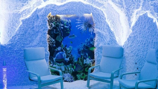 Галокамера соляная пещера