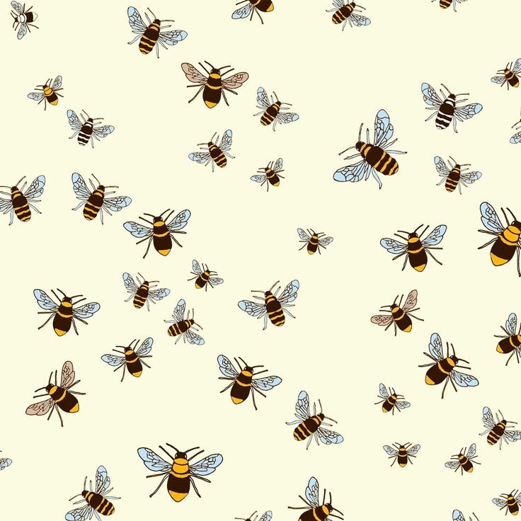 Принт пчелы