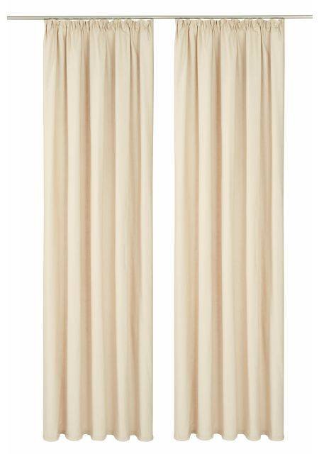 Шторы бежевые