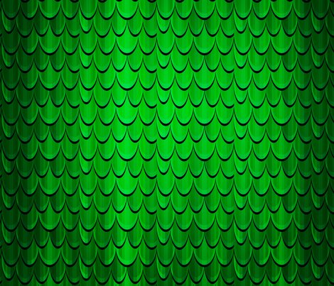 Зеленая чешуя дракона