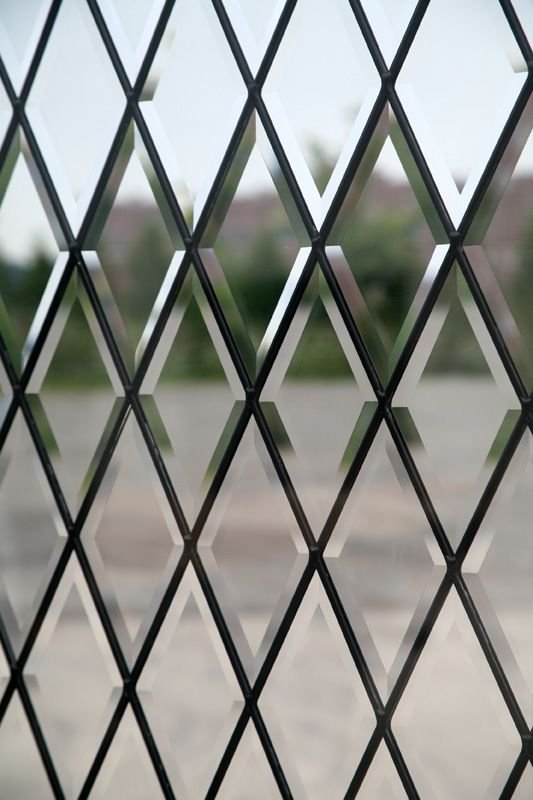 Стекло ромбы