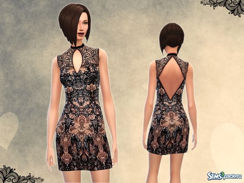 Текстура платья