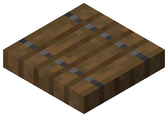 Еловый люк майнкрафт