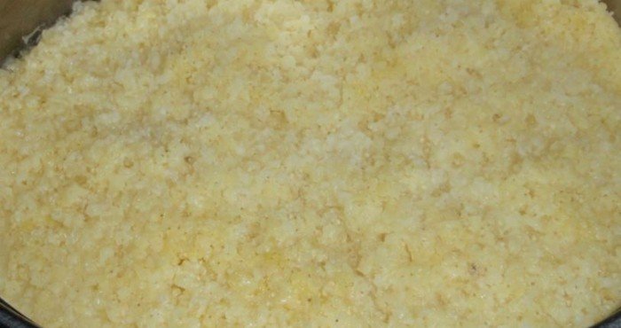 Каша текстура