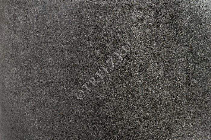 Кашпо Treez Effectory - серия Stone - округлый конус - тёмно-серый камень