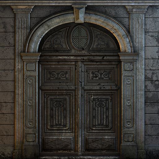Двери в византийском стиле