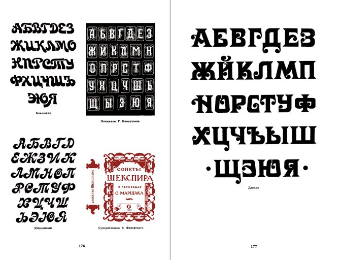 Кликушин декоративные шрифты