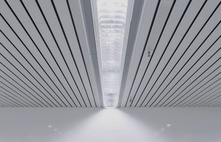 Подвесной реечный потолок Албес