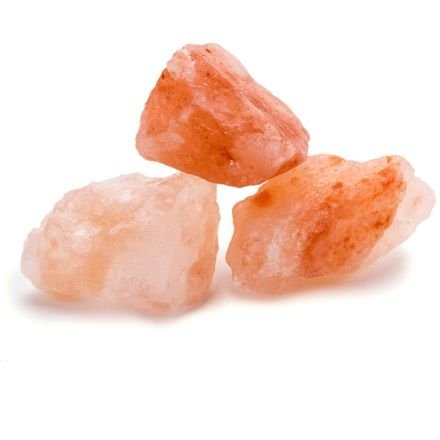 Калийные соли белом фоне