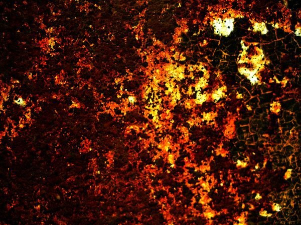 Текстура раскаленного металла