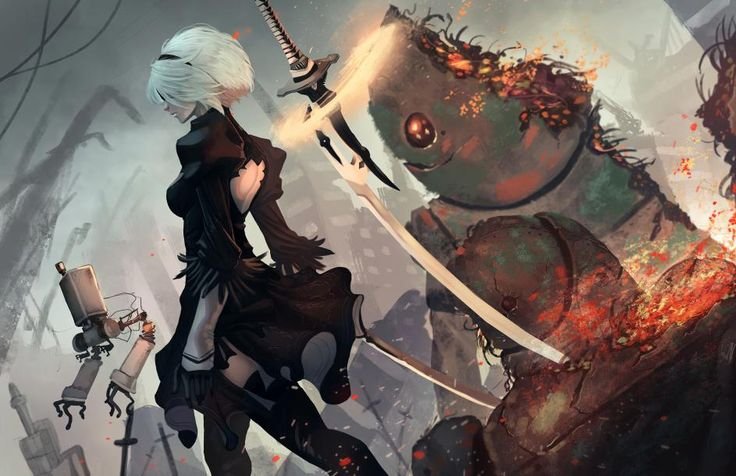 NIER 2b арт