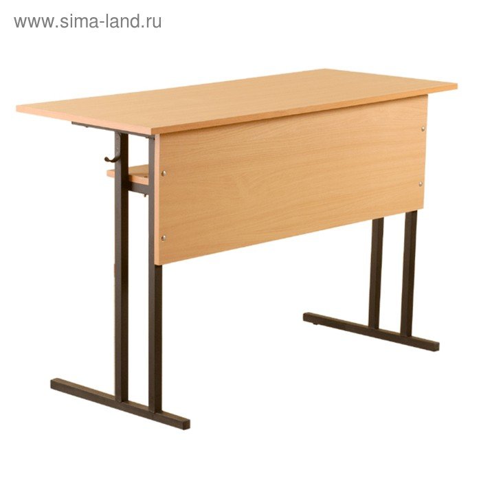 Стол ученический 2 мест 3-5 с накл столешн сту-100