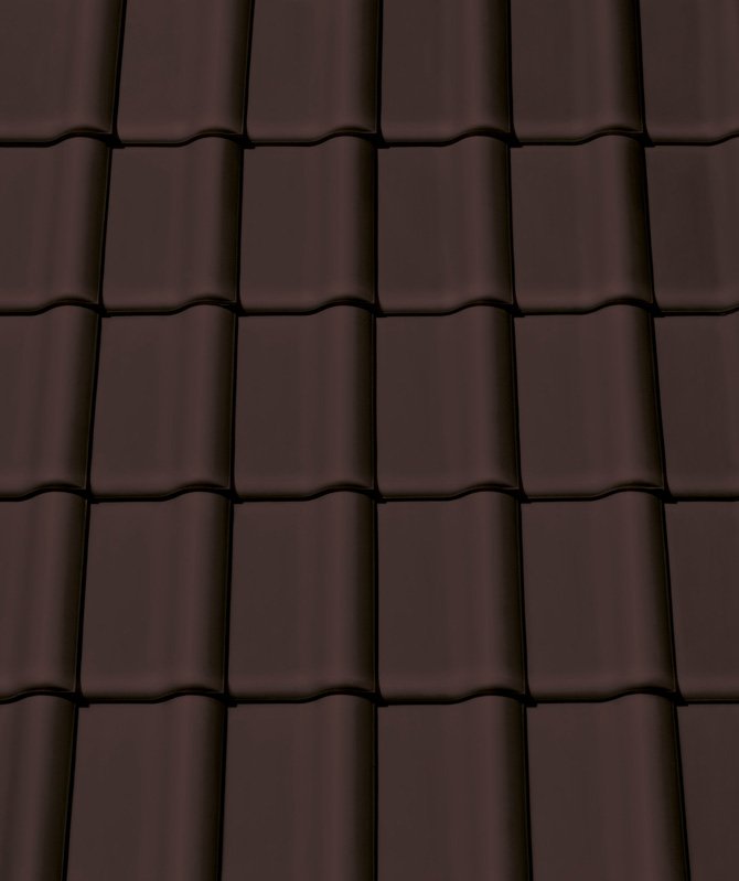 Черепица Каскад темный шоколад