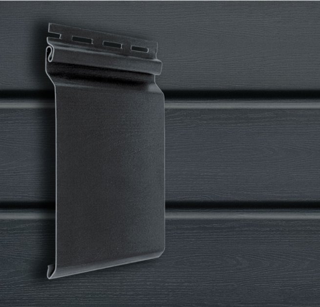 Сайдинг акриловый Grand line графит брус