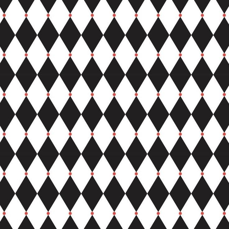 Черно белые ромбы