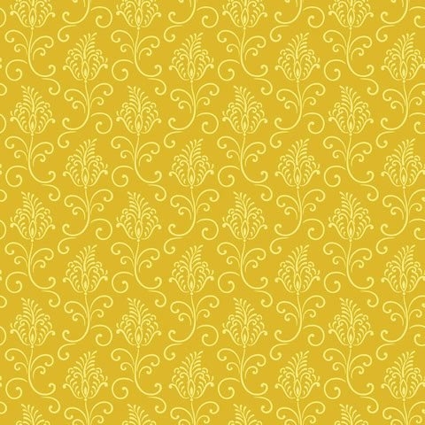 Желтый орнамент