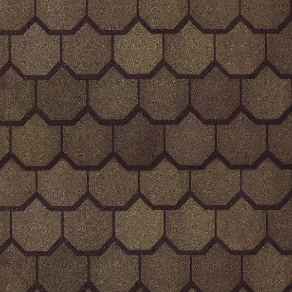 Металлочерепица коричневая текстура