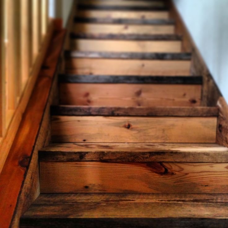 Лестница из досок