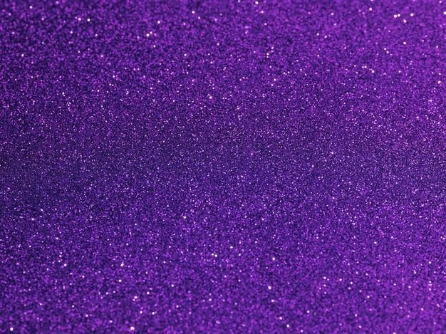 Фиолетовые блёстки