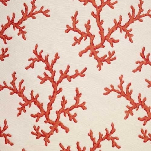 Ткань с кораллами