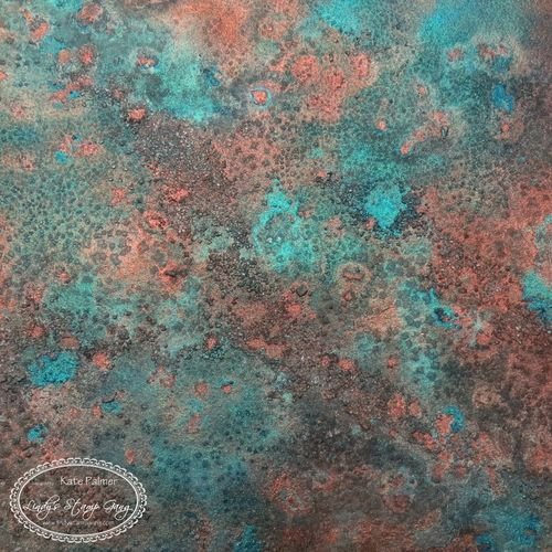 Патина окисленная медь