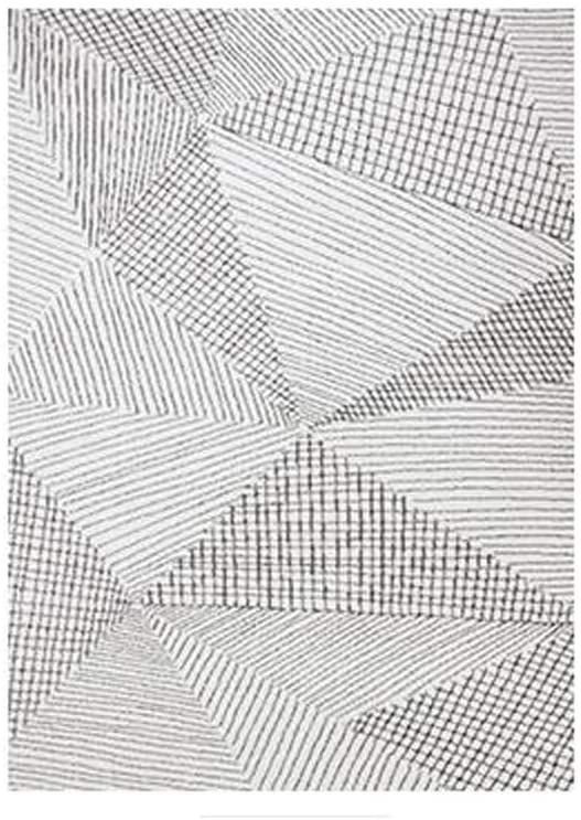 Ковер с геометрическим рисунком