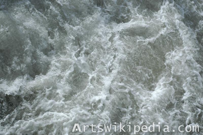 Текстура пенной воды