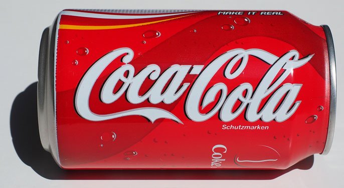 Этикетка Кока колы