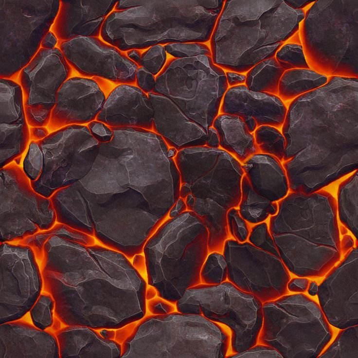 Камни лава магма