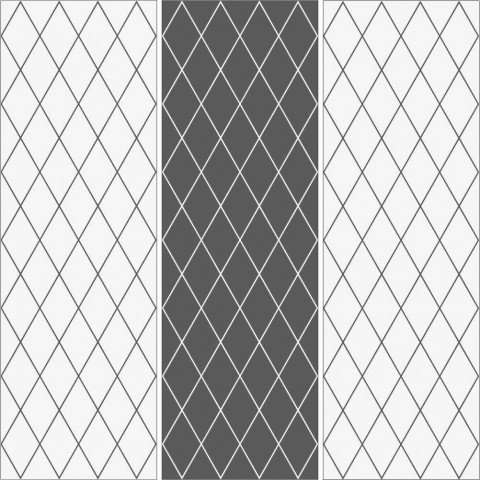 Стекло пескоструй ромбы для pro100