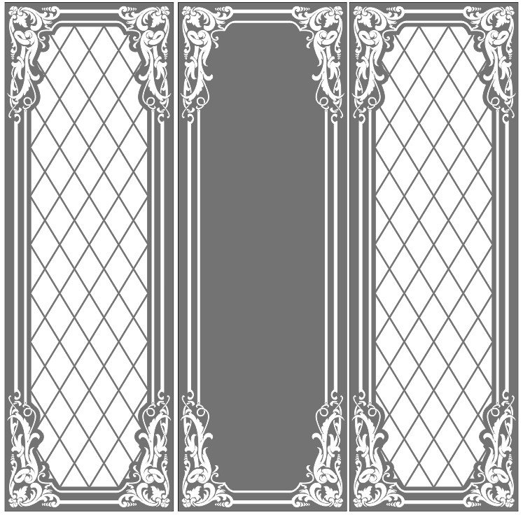 Шкаф Аурум 16 купе пескоструй