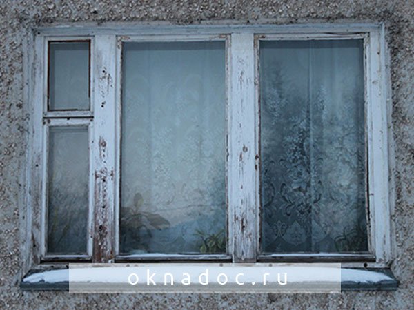 Старое окно