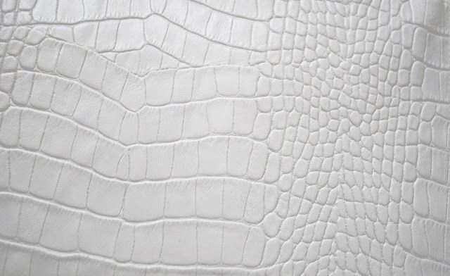 Экокожа Кайман белый